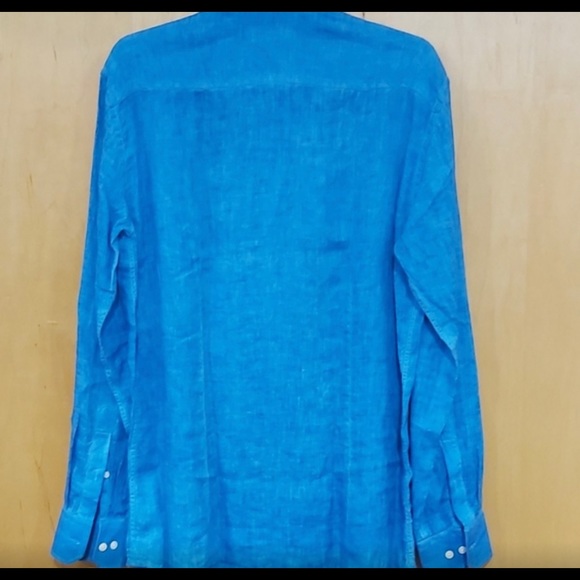 Payrick Assaraf linen shirt. - Picture 2 of 3